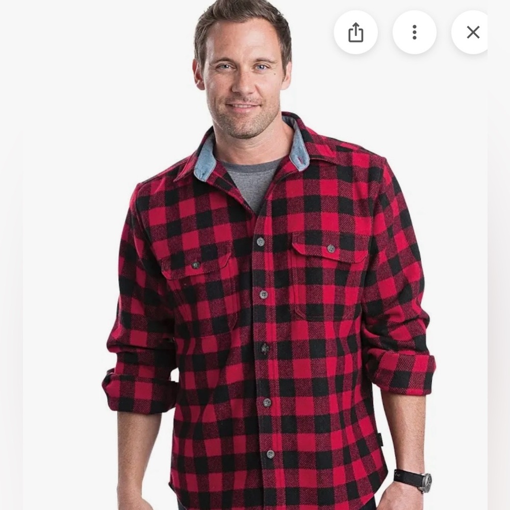 Woolrich Men's Buffalo Plaid Shirt Shacket